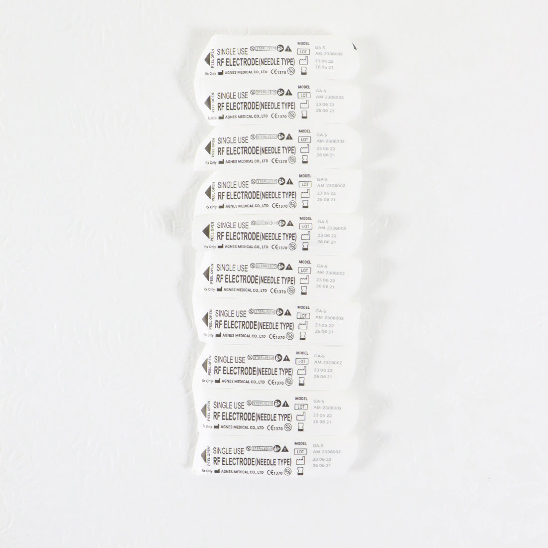 Agnes Medical RF Electrode Needle Type Model GA-S Micro-Insulated x10 Pcs