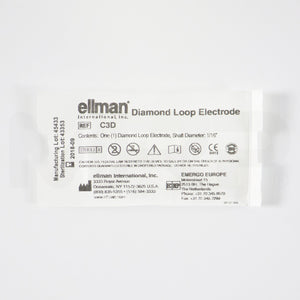 Ellman Diamond Loop Electrode 1/16in Shaft Sterile C3D EXP 09/2018 5pk