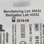 Ellman Round Loop Electrode 1/16in Shaft Sterile B1D EXP 09/2018 3pk
