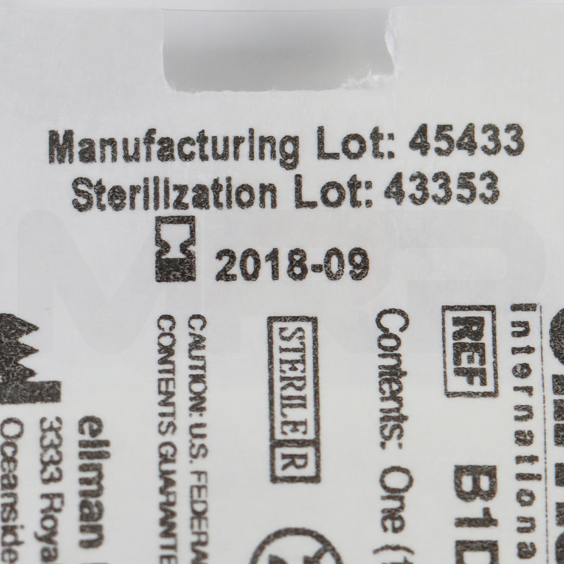 Ellman Round Loop Electrode 1/16in Shaft Sterile B1D EXP 09/2018 3pk