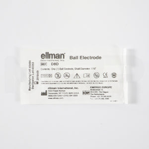Ellman Ball Electrode 1/16in Shaft Sterile D8D EXP 09/2018 27pk