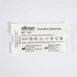 Ellman Fine Wire Electrode 1/16" Shaft Diameter A2D 4pk EXP 09/2018