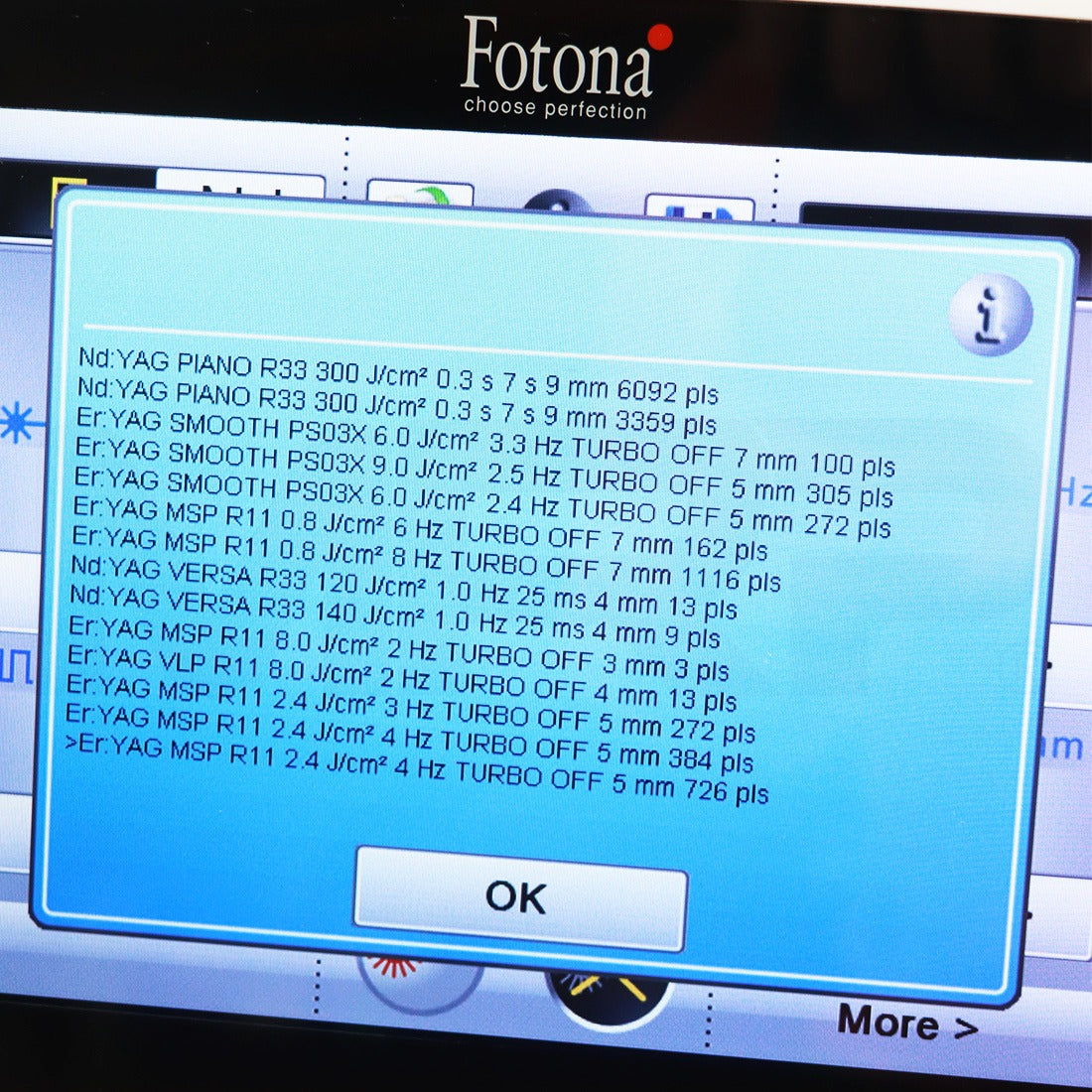 2022 Fotona TimeWalker II Fotona4D Aesthetic Laser System