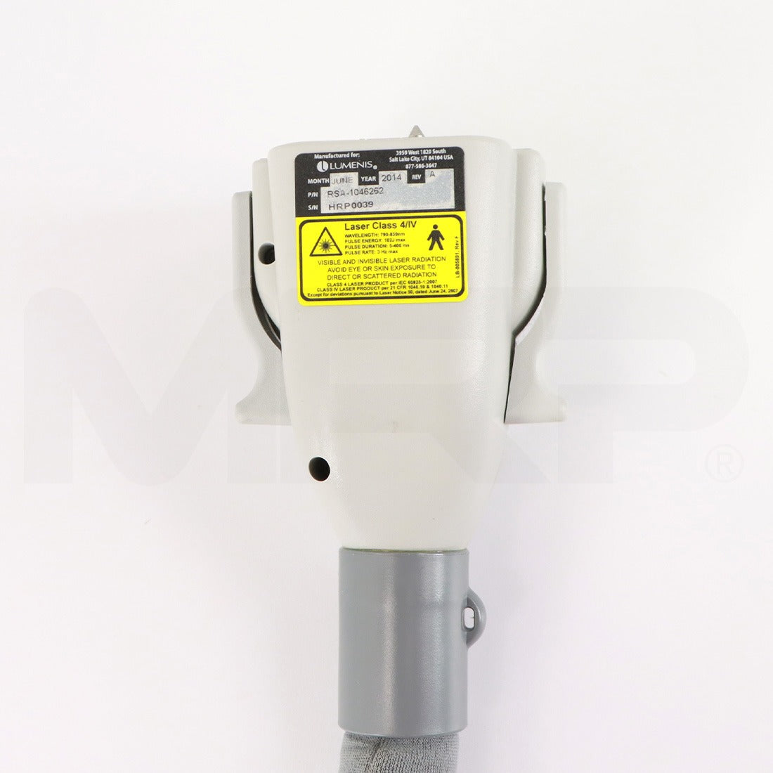 2011 Lumenis LightSheer Duet 805nm Diode Laser Hair Removal System