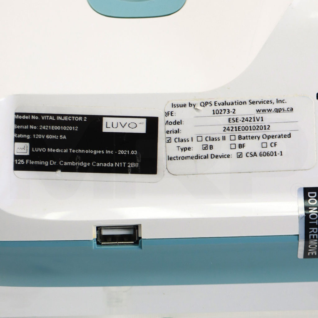 2021 Luvo Vital Injector 2 Precision Injectable Therapy System