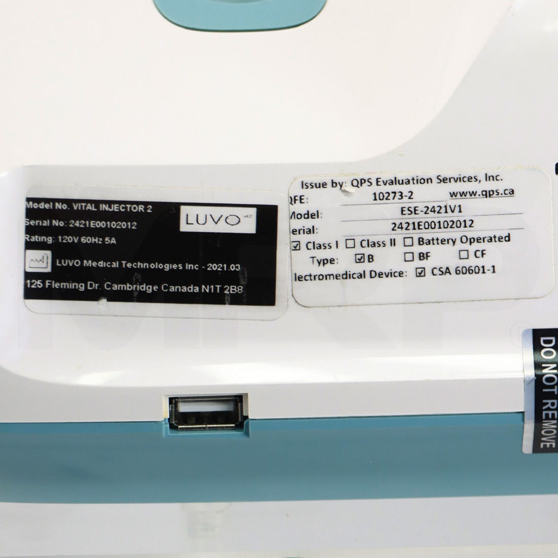 2021 Luvo Vital Injector 2 Precision Injectable Therapy System