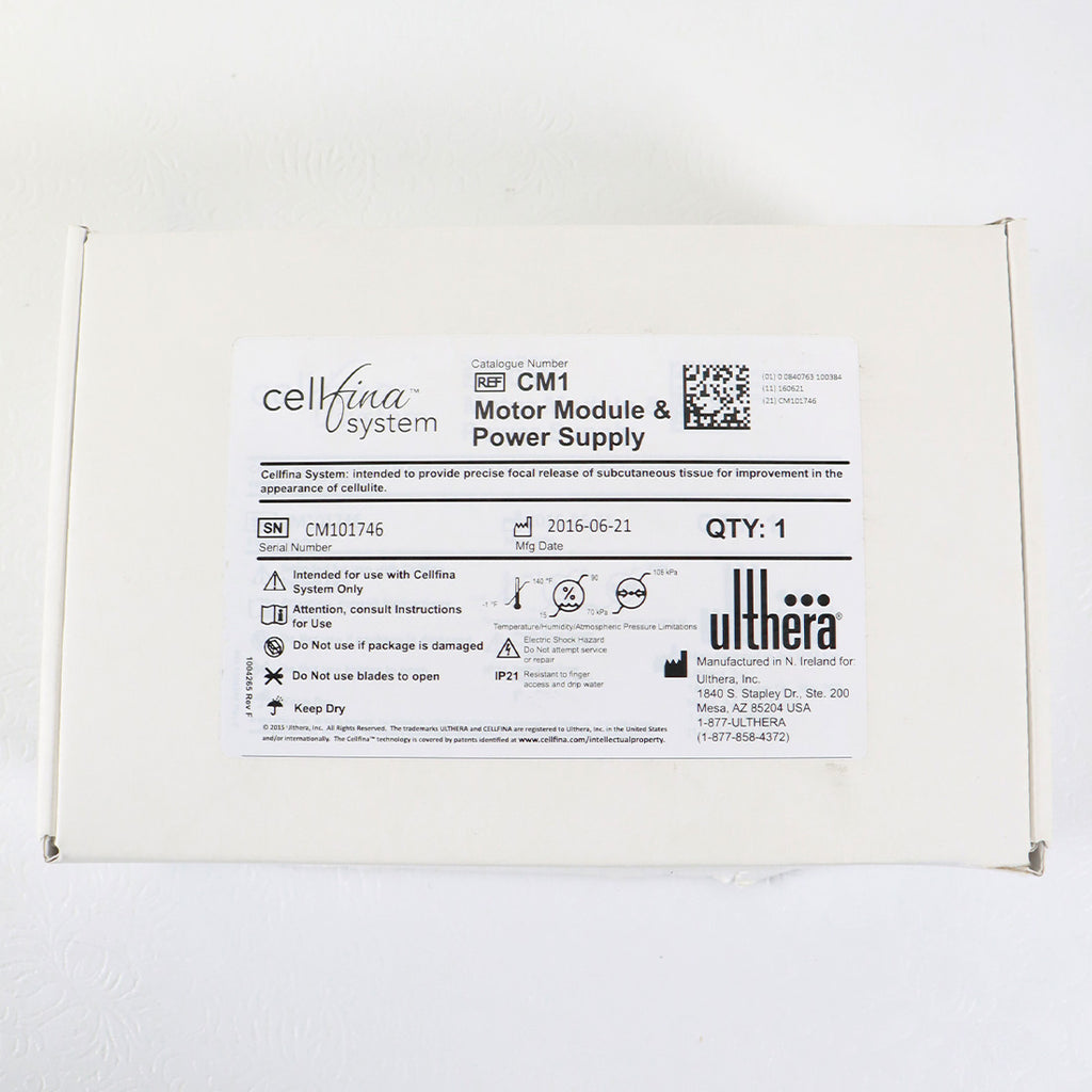 Ulthera Cellfina CM1 Motor Module Power Supply Tracker CM101746