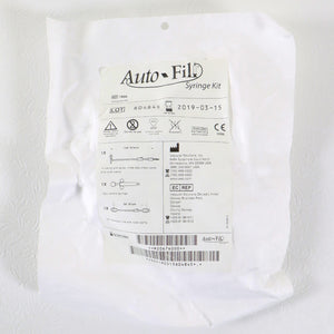 Vascular Solutions Auto-Fill Syringe Kit AutoFill 12cc Control 1PK EXP 03/2019