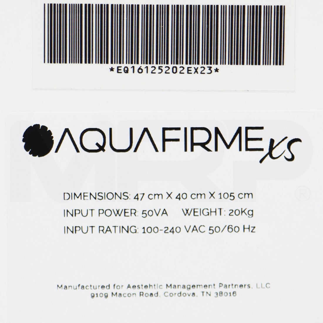 AMP AquafirmeXS Facial & Scalp Hydradermabrasion Treatment System
