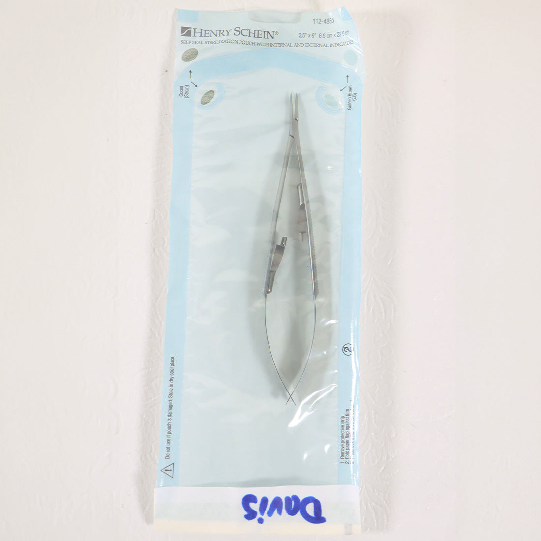 Miltex Premium Stainless Steel Needle Holder Straight with Lock 5.5 In 18-1828