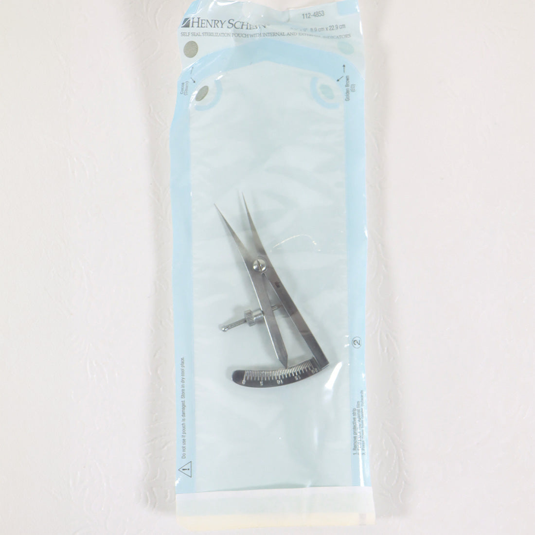 Sklar 65-6732 Castroviejo Stainless Steel 3 1/4in Caliper Tool
