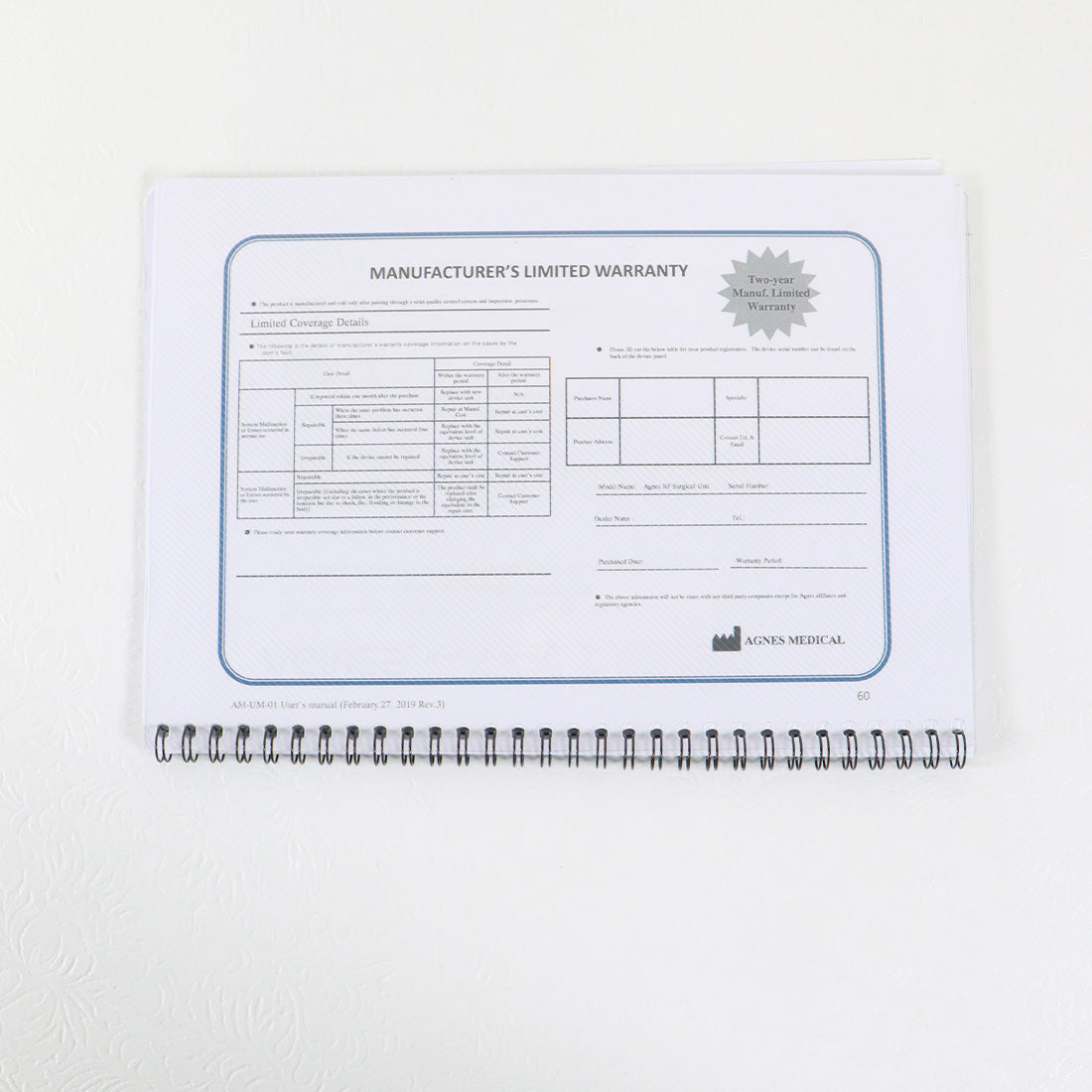 AGNES Medical User Manual Guide