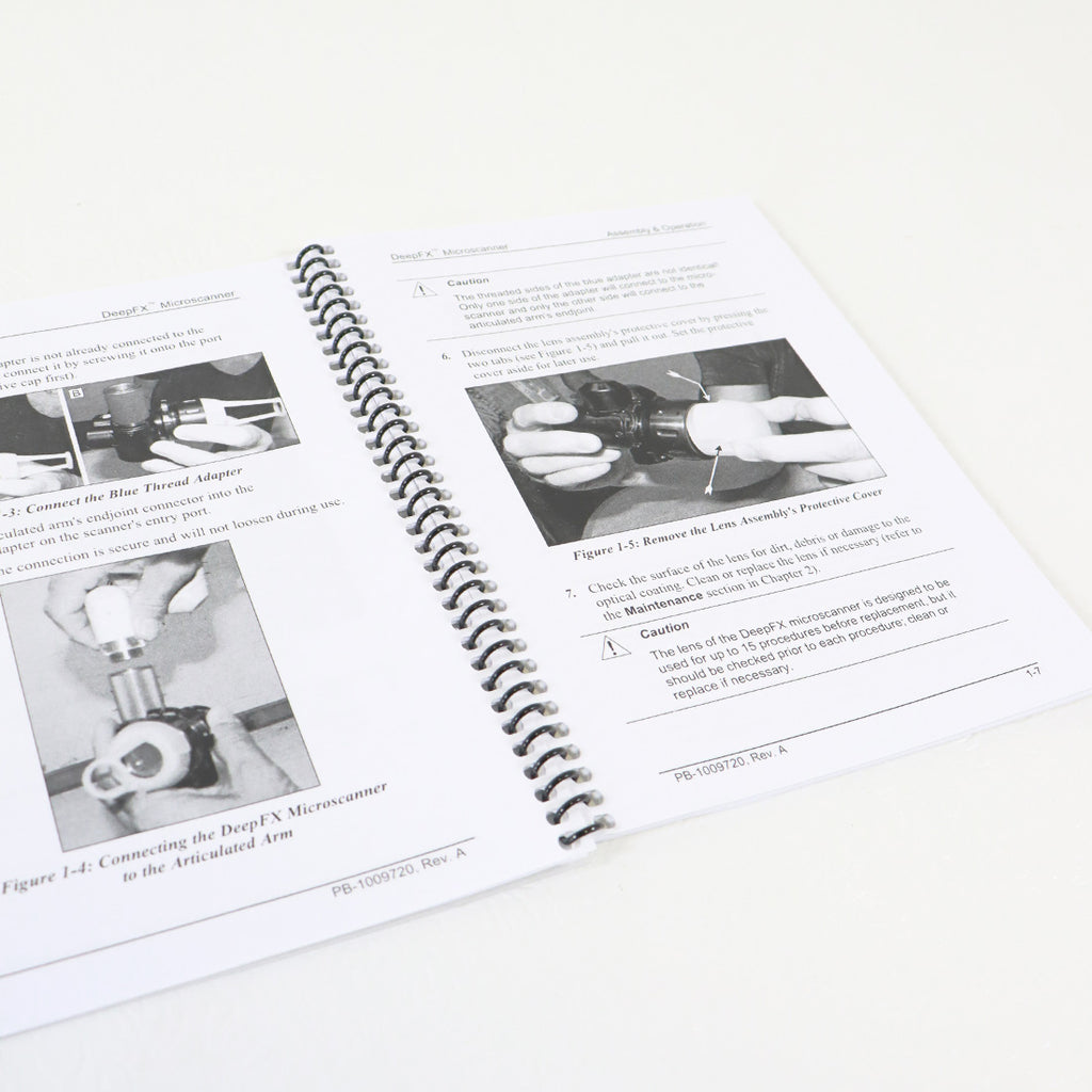 LUMENIS DeepFX TM, Bridge Therapy, Operators Manual PB-1009720 Rev. A
