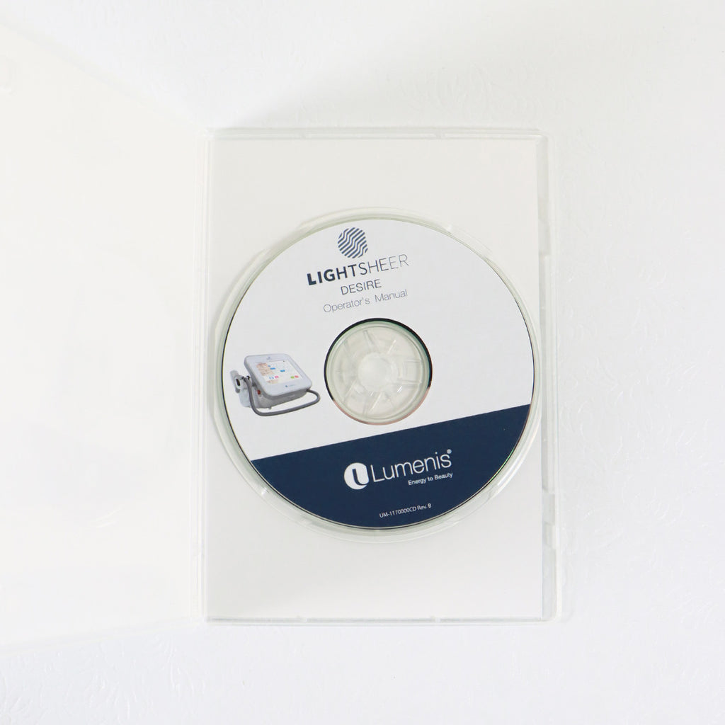 Lumenis LightSheer DESIRE Laser Operator Manual User Guide CD PB-1170000