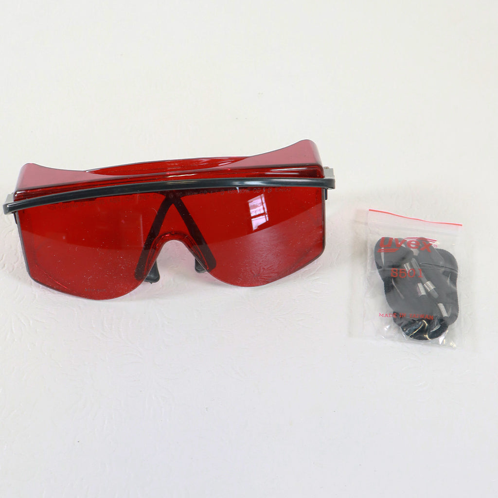 Uvex GPT LOTG Series DVO Laser 190-585nm Red 10600 Eyewear Honeywell Safety