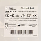 Cynosure RF Electrosurgical Large Body Neutral Pad with Cord MEL-01197, Single