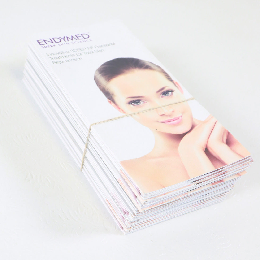EndyMed 3Deep Skin Science 3DEEP RF Fractional Treatment Brochure 50pk