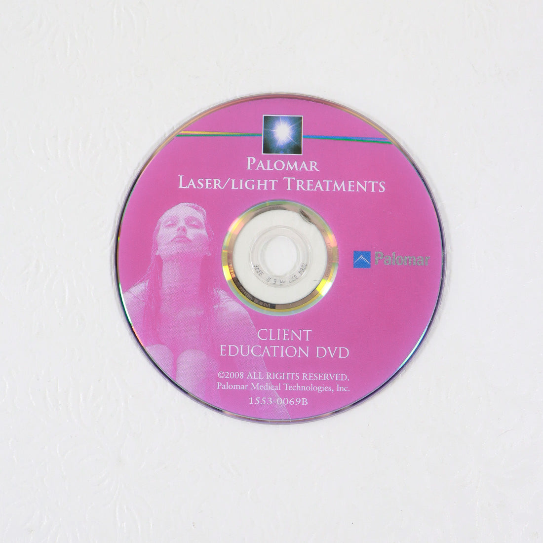 2008 Palomar IPL Laser Light Treatment Client Education Training CD 1553-0069B