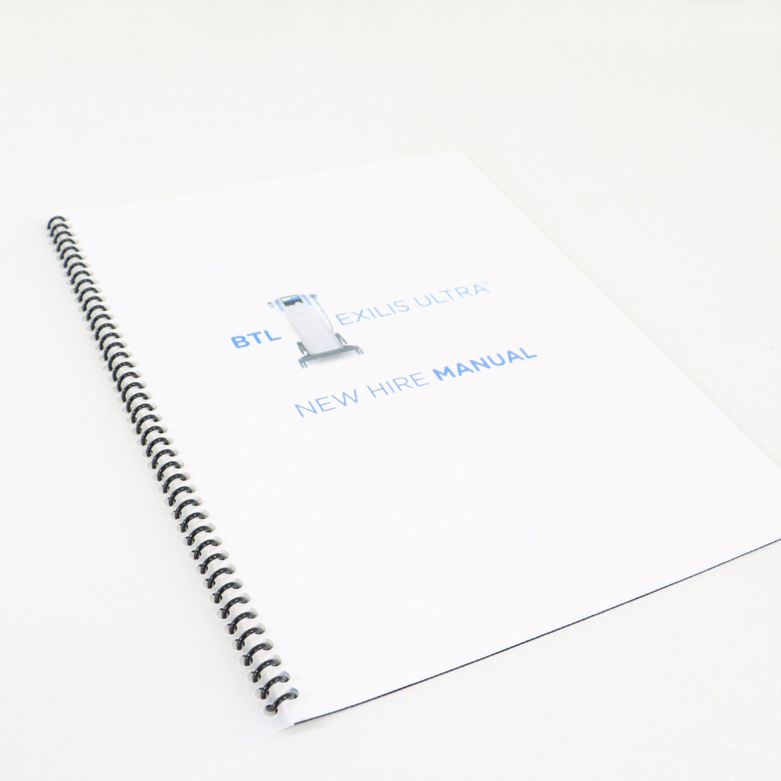 BTL Exilis Ultra New Hire Manual Workbook Booklet