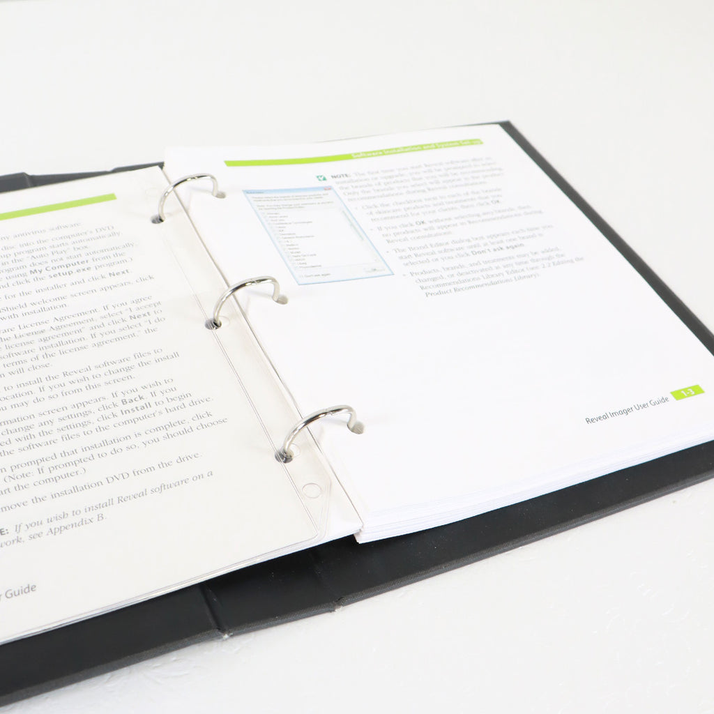 2012 Canfield Imaging System Reveal Imager User Guide Manual Version 6