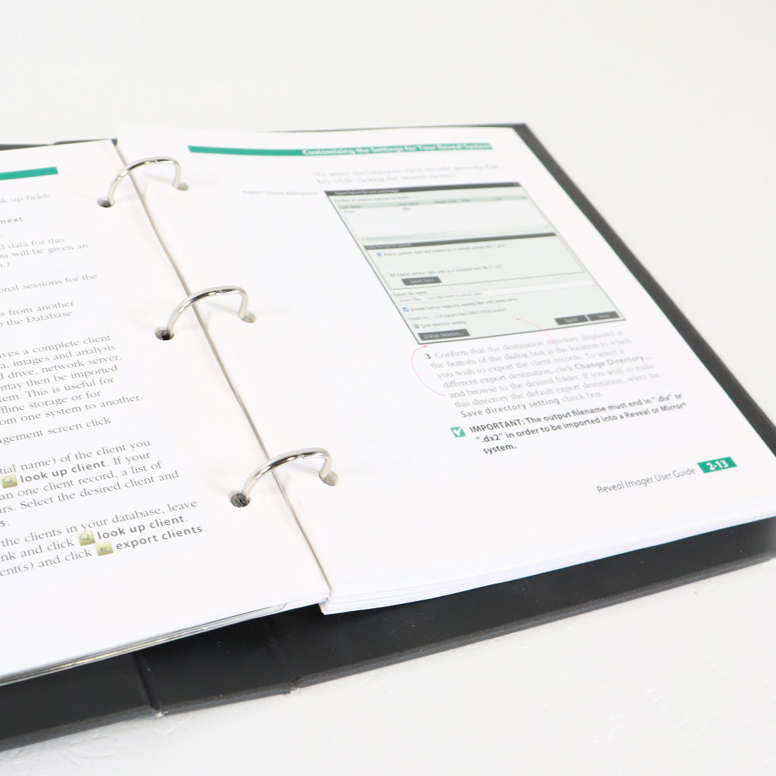 2012 Canfield Imaging System Reveal Imager User Guide Manual Version 6