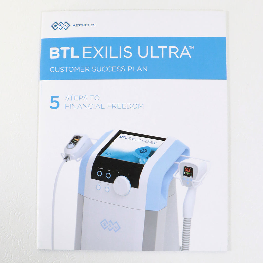 BTL Exilis Ultra Customer Success Plan Booklet 5 Steps to Financial Freedom