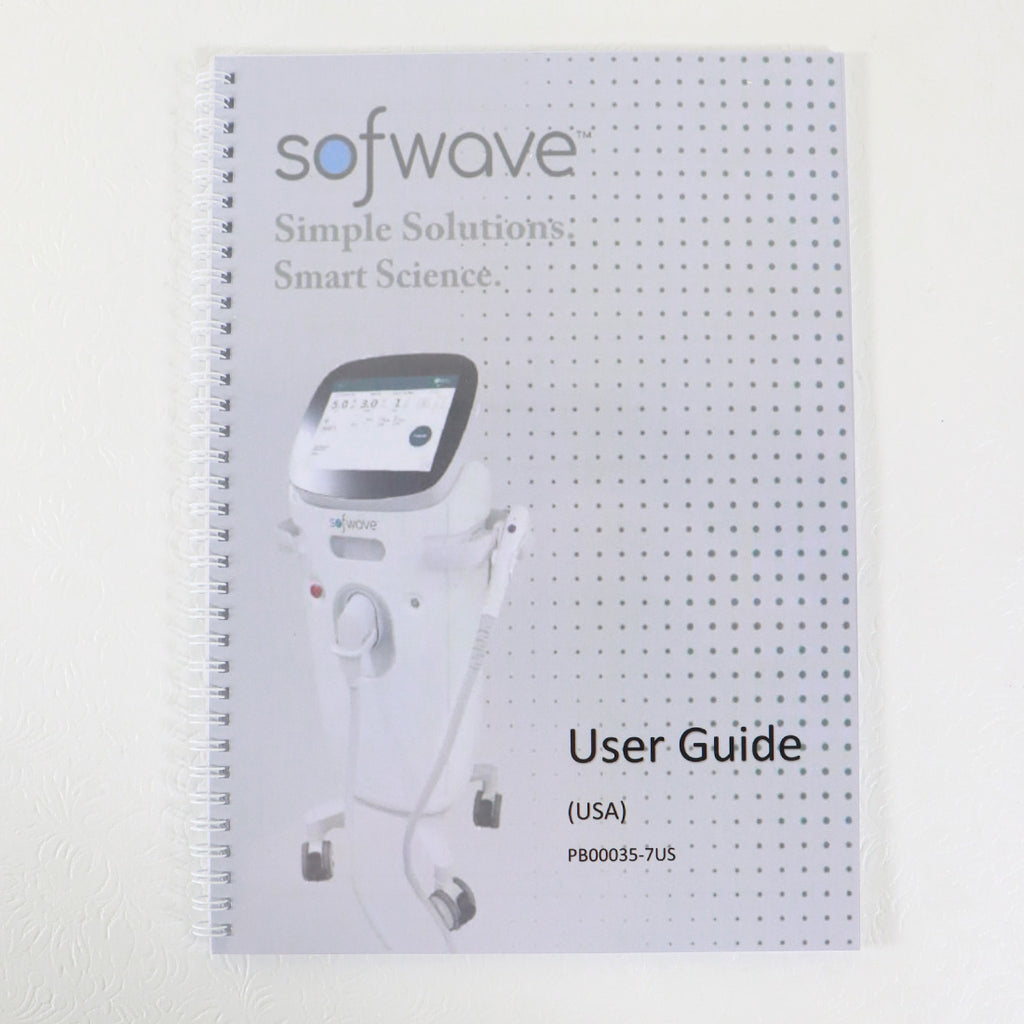 2021 Sofwave Medical Simple Solutions Smart Science User Guide PB00035-7US