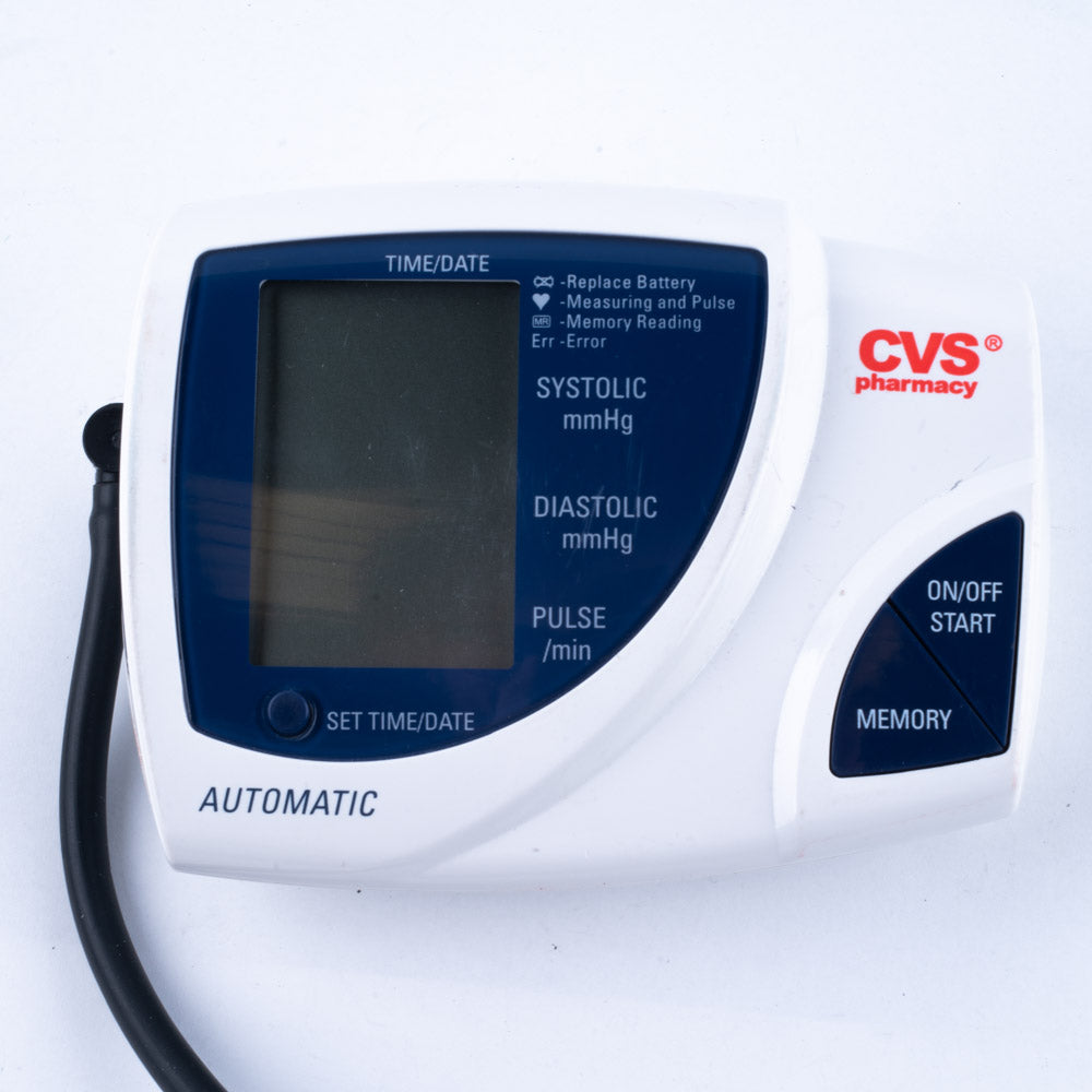 CVS Pharmacy Automatic Battery Powered Blood Pressure Monitor 271245 (3BW1-A)