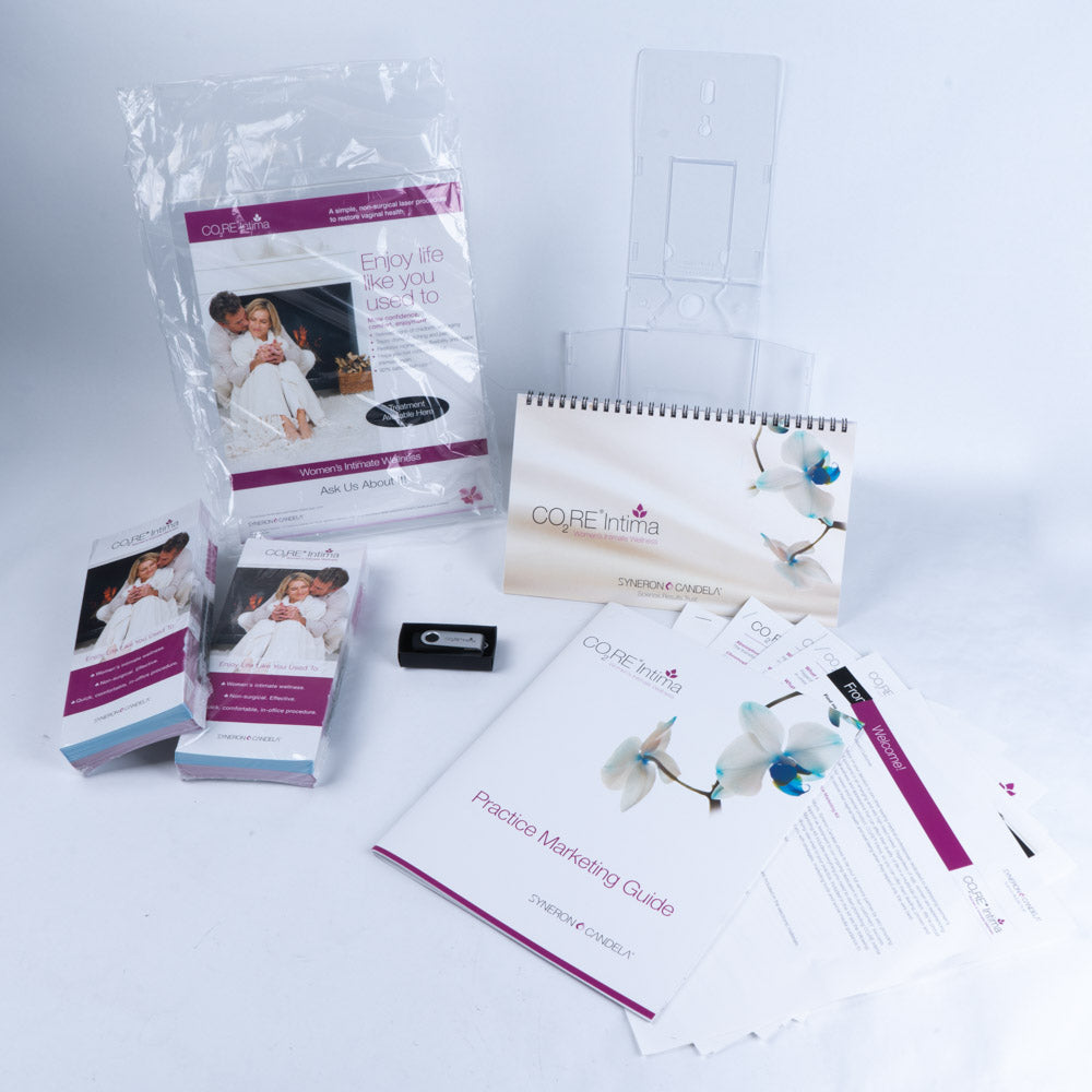 Syneron Candela CO2 RE Intima PRACTICE MARKETING KIT - brochures, books, Ect.