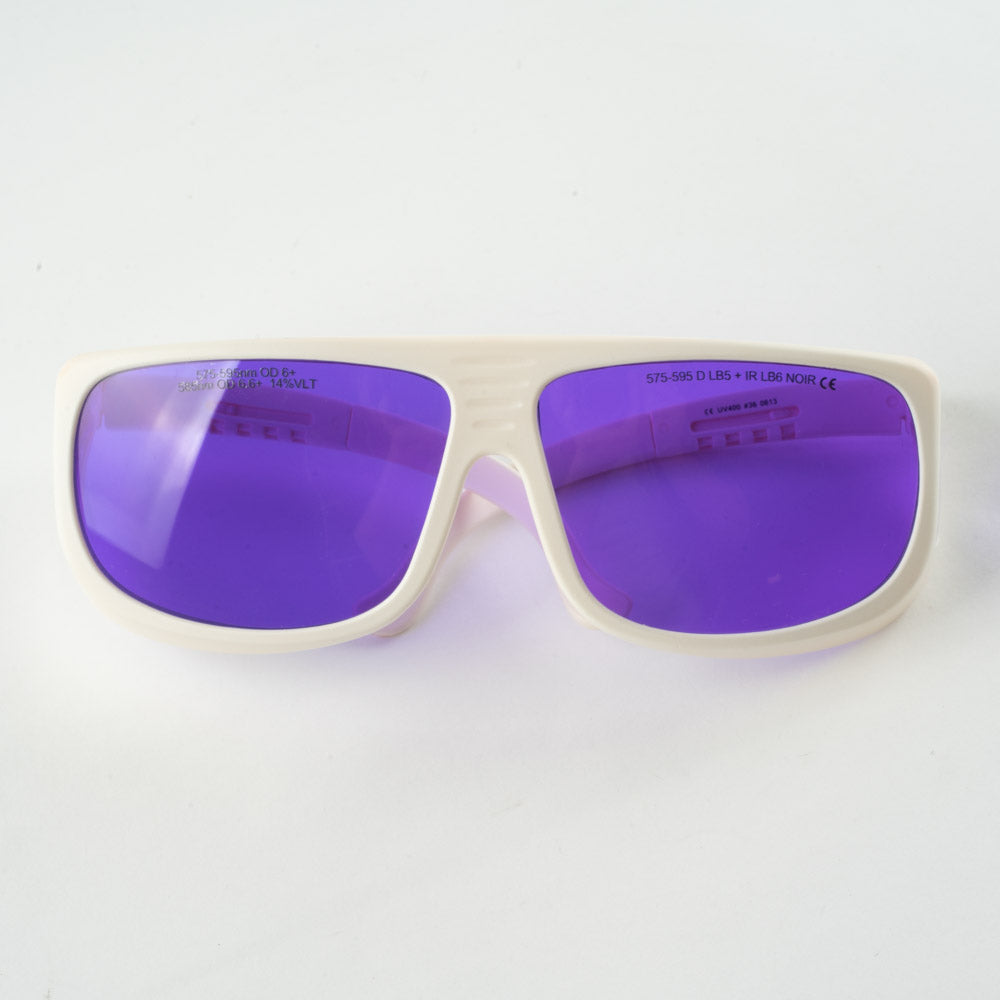 Hoya ConBio IR Safety Glasses Purple 575-595nm OD 6+ (PN: 312-9005) Infrared