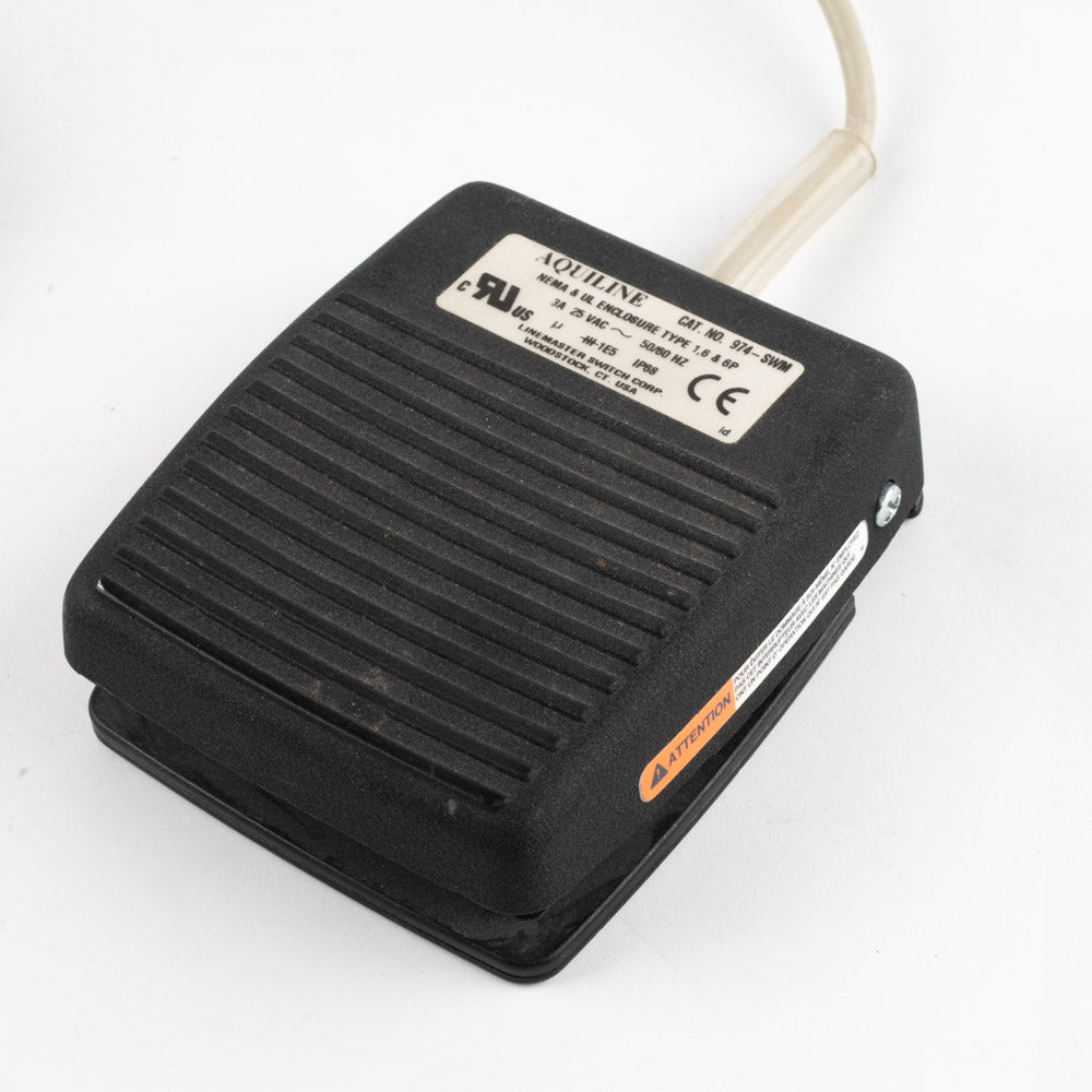 Aquline Electronic Footswitch Pedal 974-SWM Foot Switch PARTS AS-IS