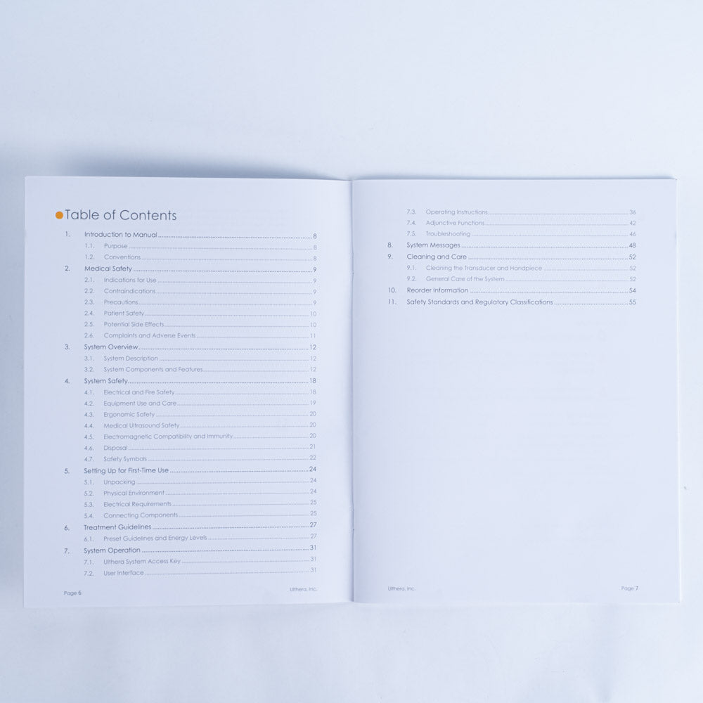 Ulthera Ultherapy DeepSEE System Instructions for Use - 56 Page Manual - 1002539IFU Rev B