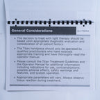 Cutera XEO Titan Mobile Advanced Treatment Techniques D0777 Rev B Booklet