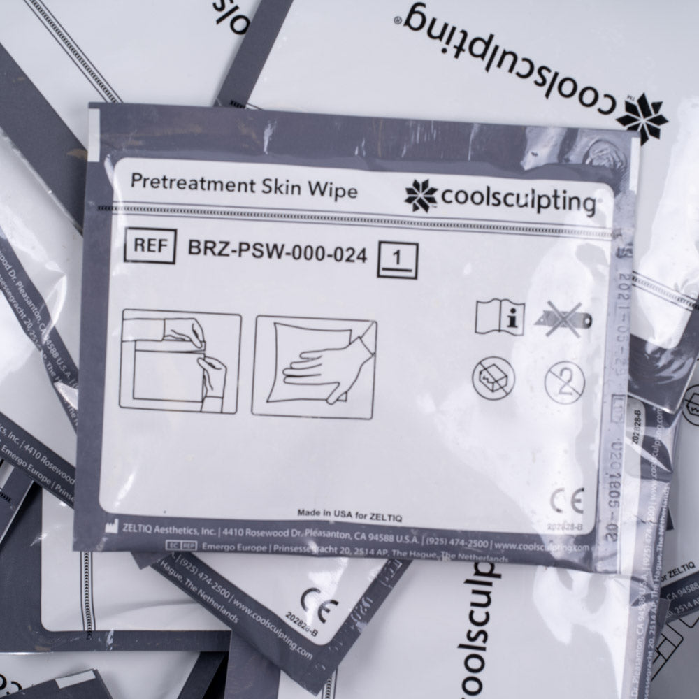 Zeltiq CoolSculpting BRZ-PSW-000-024 Pretreatment Skin Wipes Cool Sculpt (97 Pcs)