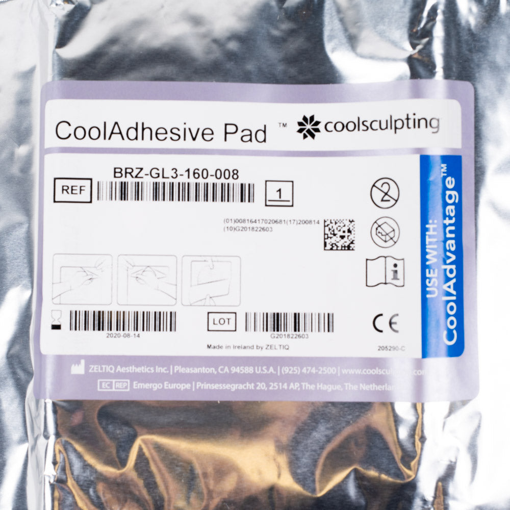 Zeltiq CoolSculpting COOLADHESIVE Pad BRZ-GL3-160-008 Cool Adhesive x15 Pcs