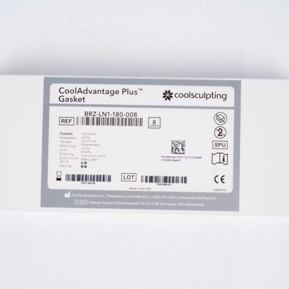 Zeltiq CoolSculpting CoolAdvantage Plus Gasket BRZ-LN1-180-008 X8 Cool Advantage