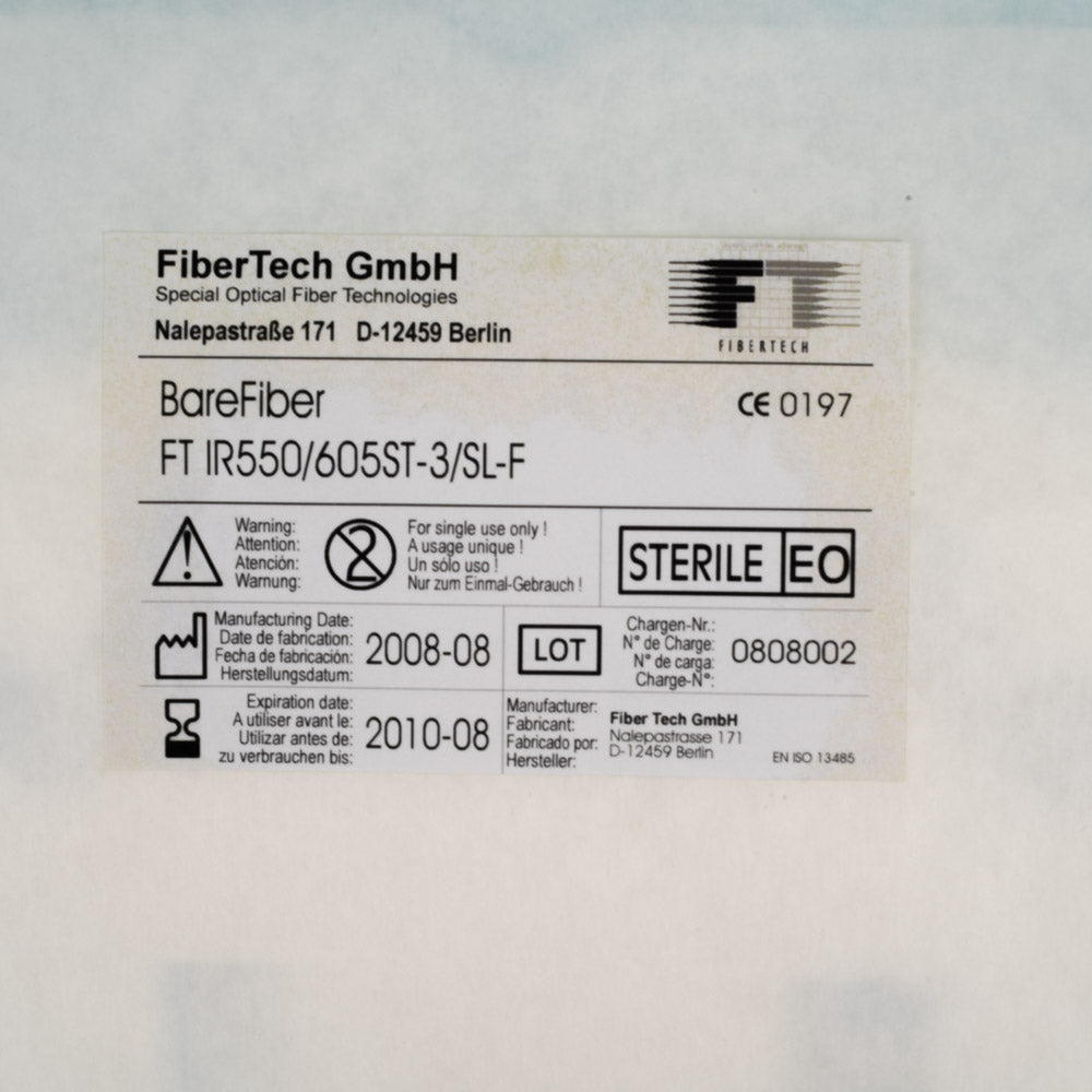 FiberTech GmbH Special Optical Fiber - Bare Fiber FT IR550/605ST-3/SL-F