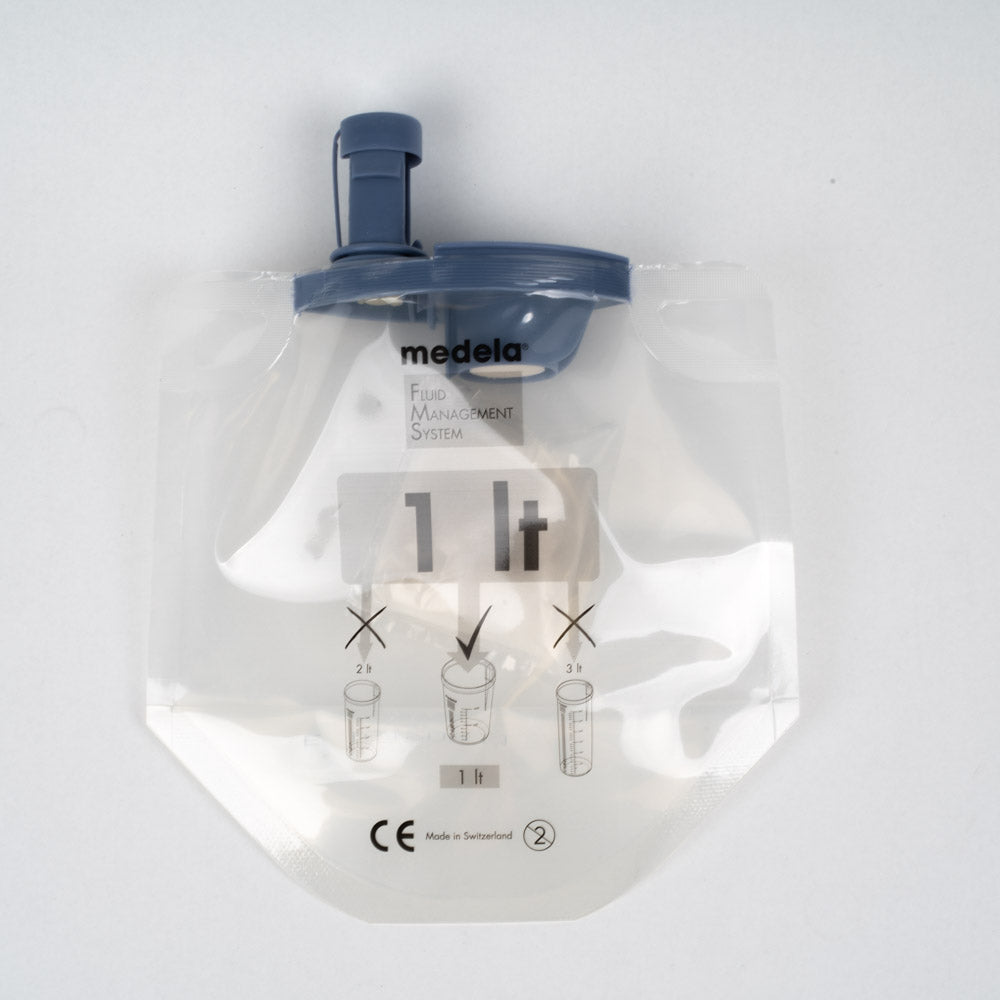 Medela Fluid Management System - Disposable 1 Liter Plastic LinerBag - E16120911