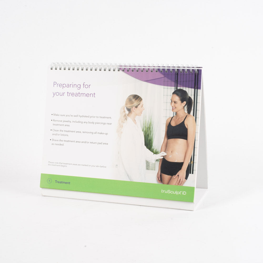 Cutera TruSculpt ID Patient Informational Stand Up Display Booklet (16 Pages)