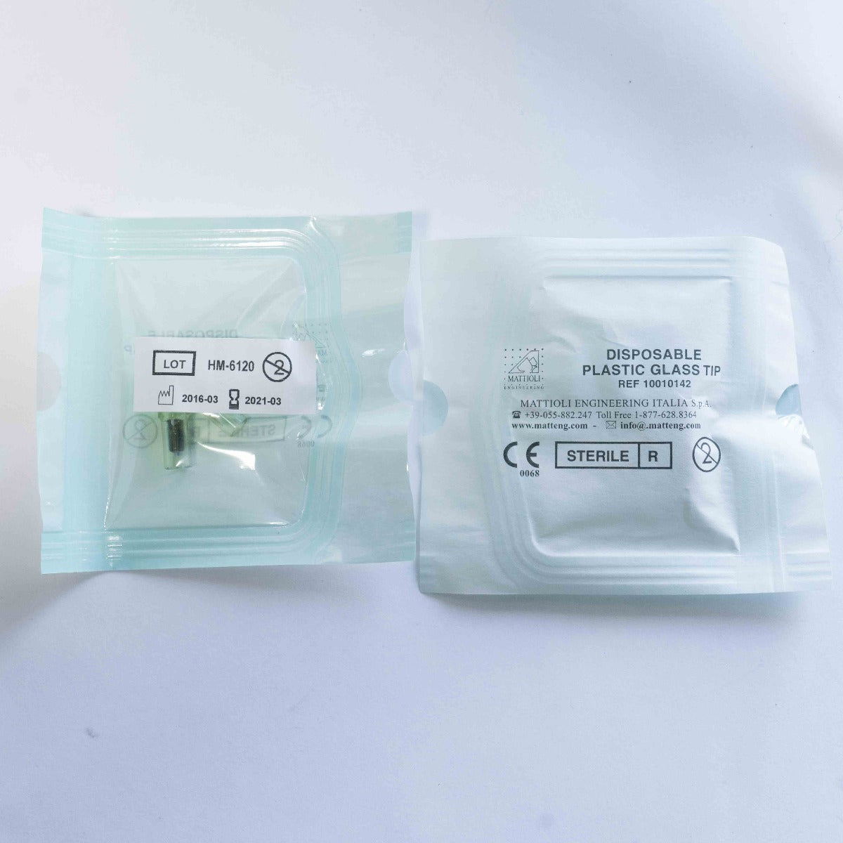 Mattioli Engineering - Disposable Glass Tips REF 10010142 (Qty 7)