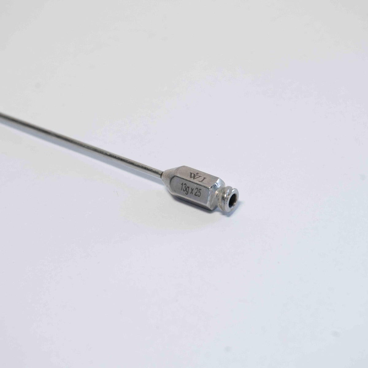 Wells Johnson 13g x 25 Stainless Steel 10in Cannula - 20-1218-30