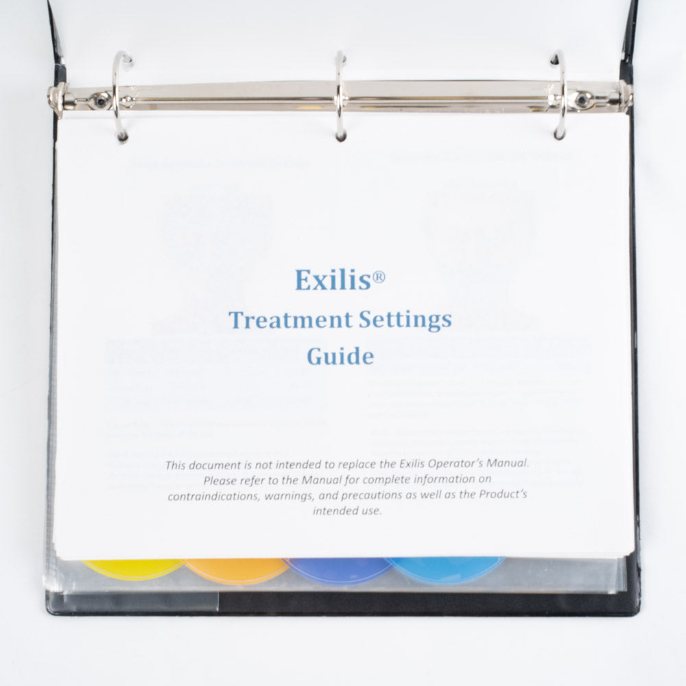 BTL Exilis - Treatment Setting Guide Clinician Informational setting handbook