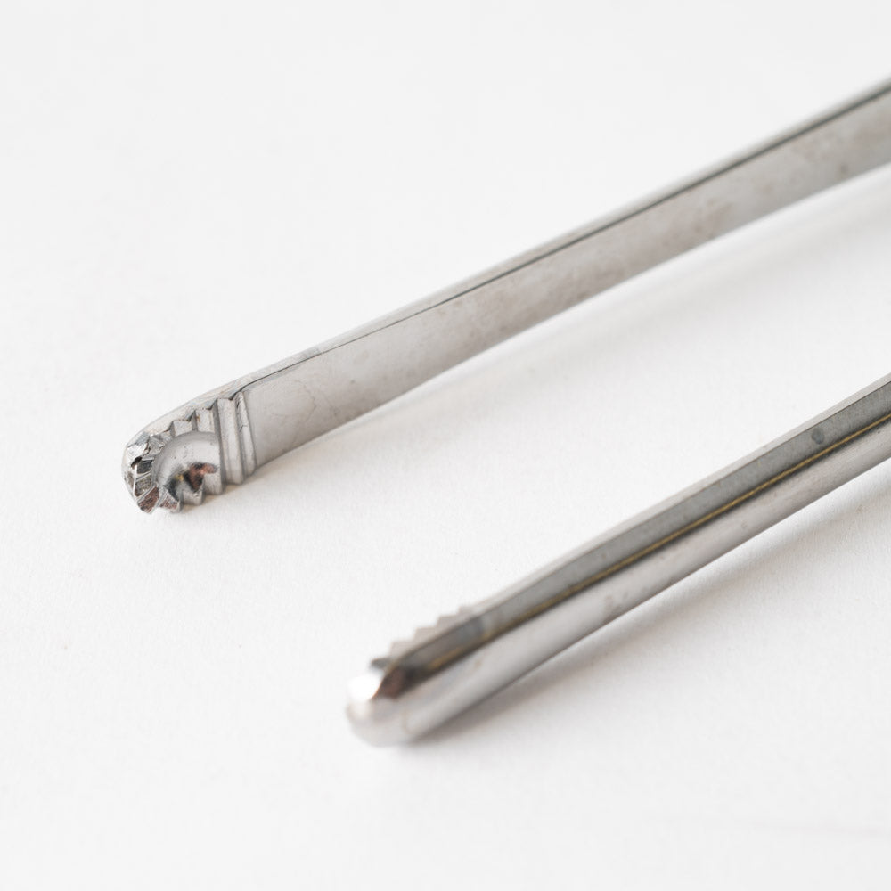 Miltex 6-144 LARGE 8" inch Stainless Steel Toothed Tip Tissue Tweezers