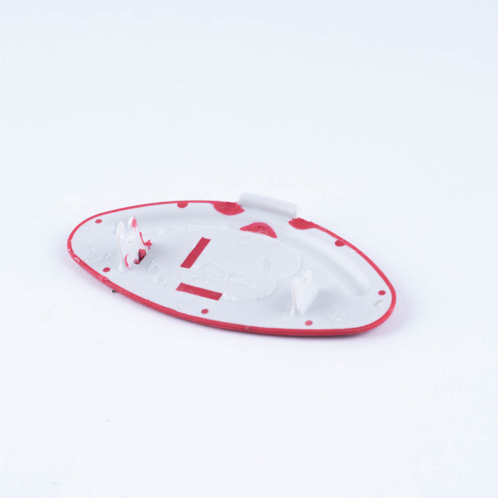 Palomar LuxR 500 IPL Handpiece Emblem Logo Name Snap-In Decal Lux R RED