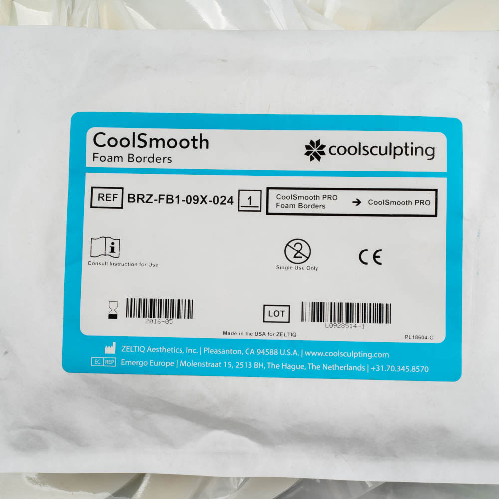 Zeltiq Coolsculpting Coolsmooth Foam Boarders - BRZ-FB1-09X-024 (16 Pcs)