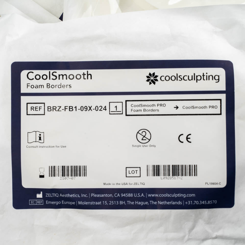 Zeltiq CoolSmooth Foam Borders BRZ-FB1-09X-024 CoolSculpting Cool Smooth (24Pk)
