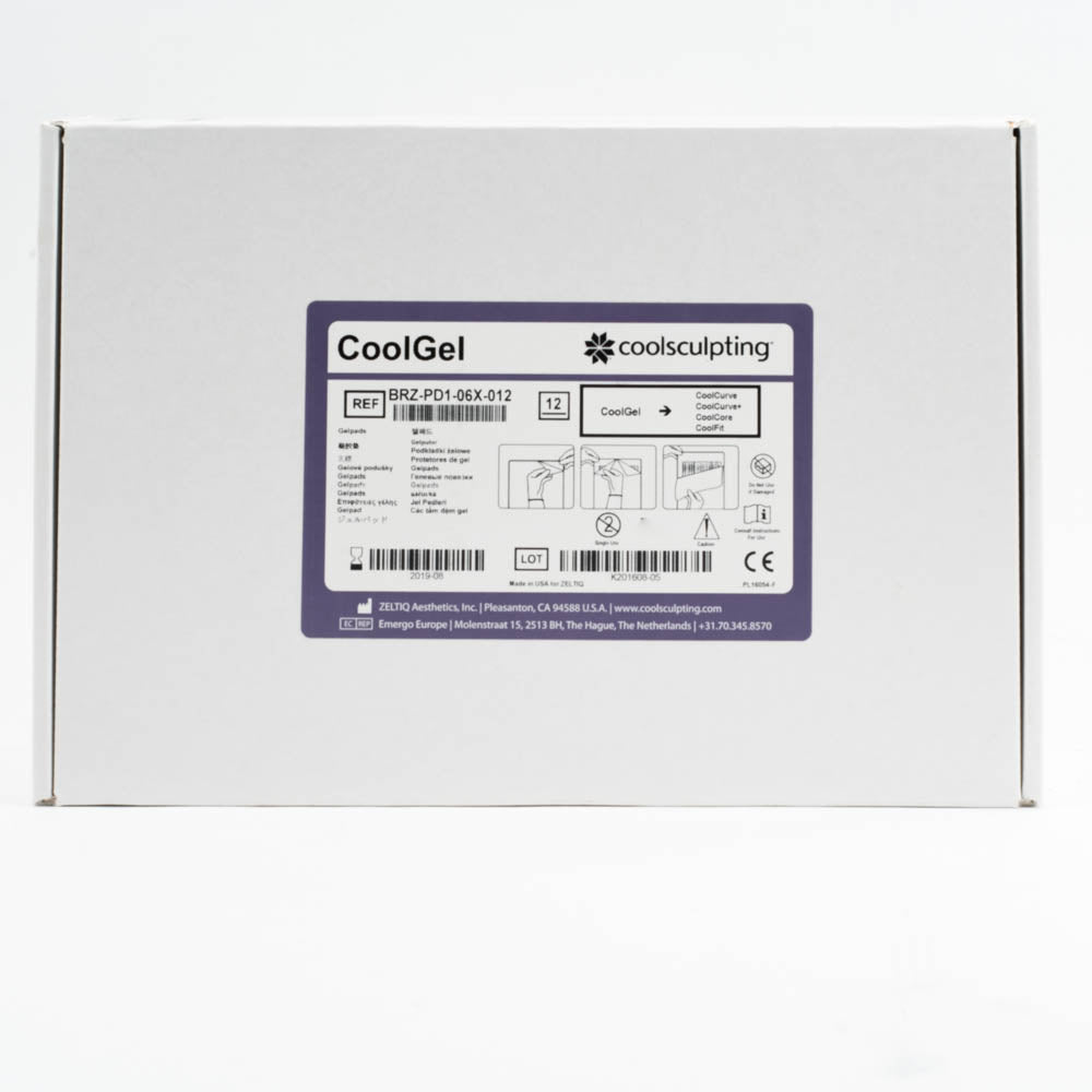 ZELTIQ CoolSculpting CoolGel (12 Pcs) CoolCurve+ CoolCore CoolFit
