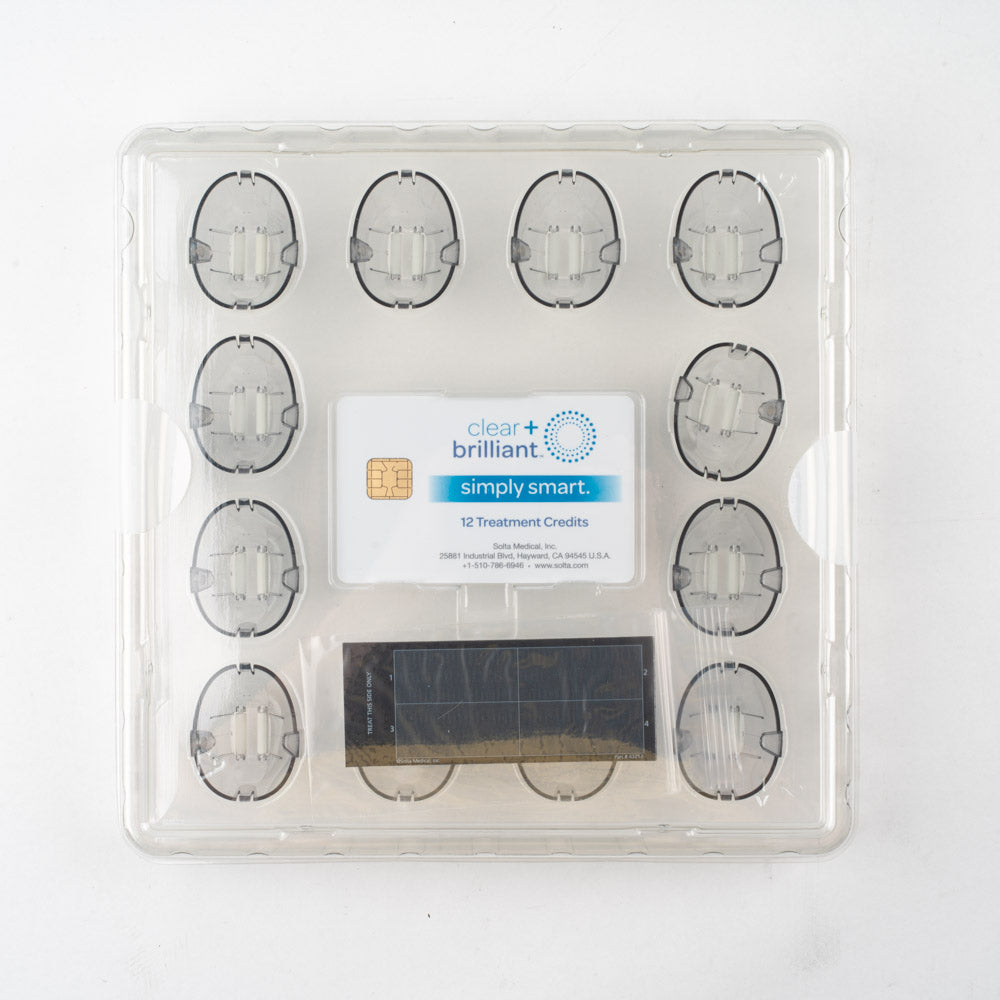 Solta Clear + Brilliant Treatment Tips CB-TIP-SC 12 Pack + 12 Treatment Credits