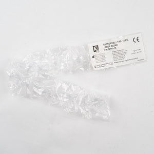 Edge Systems Hydropeel Tips 10/PK Large Clear P/N 74111-15 - Single Use