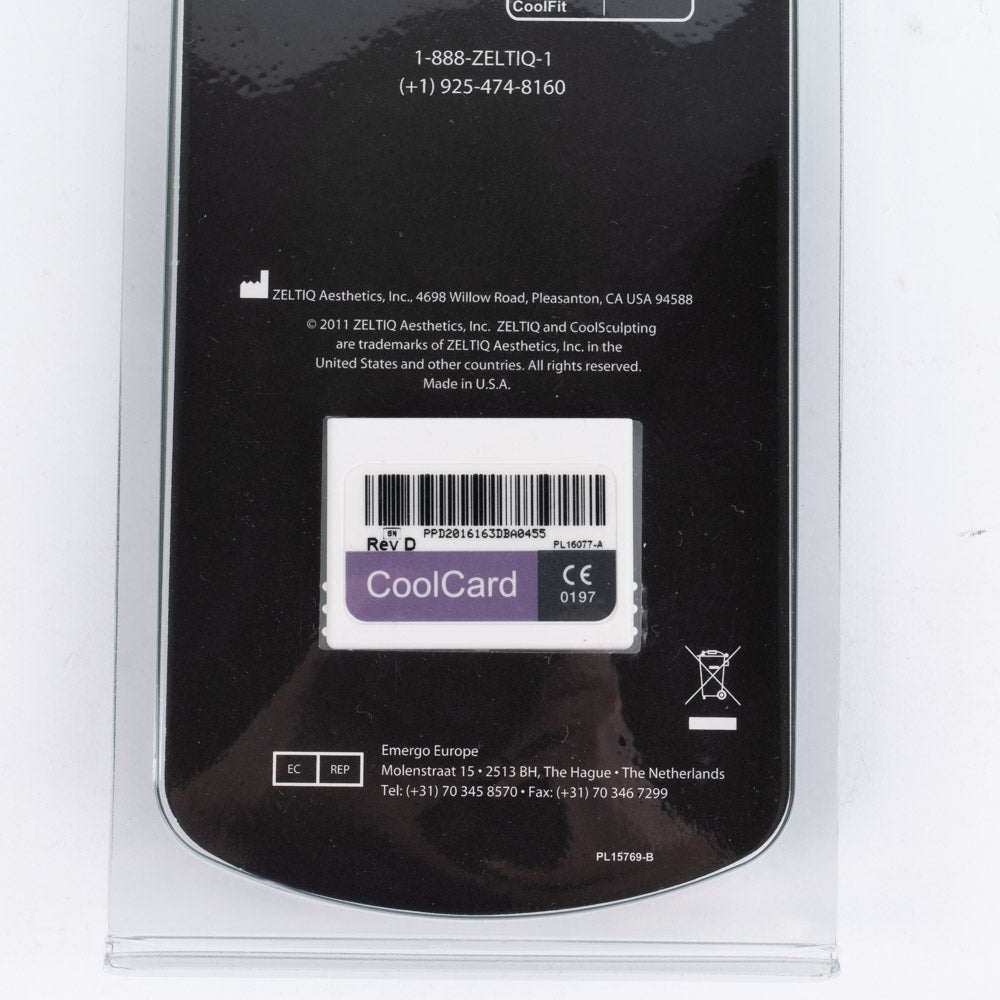 Zeltiq CoolSculpting CoolCard 3 Cycle Cool Sculpting Card BRZ-CD4-06X-003